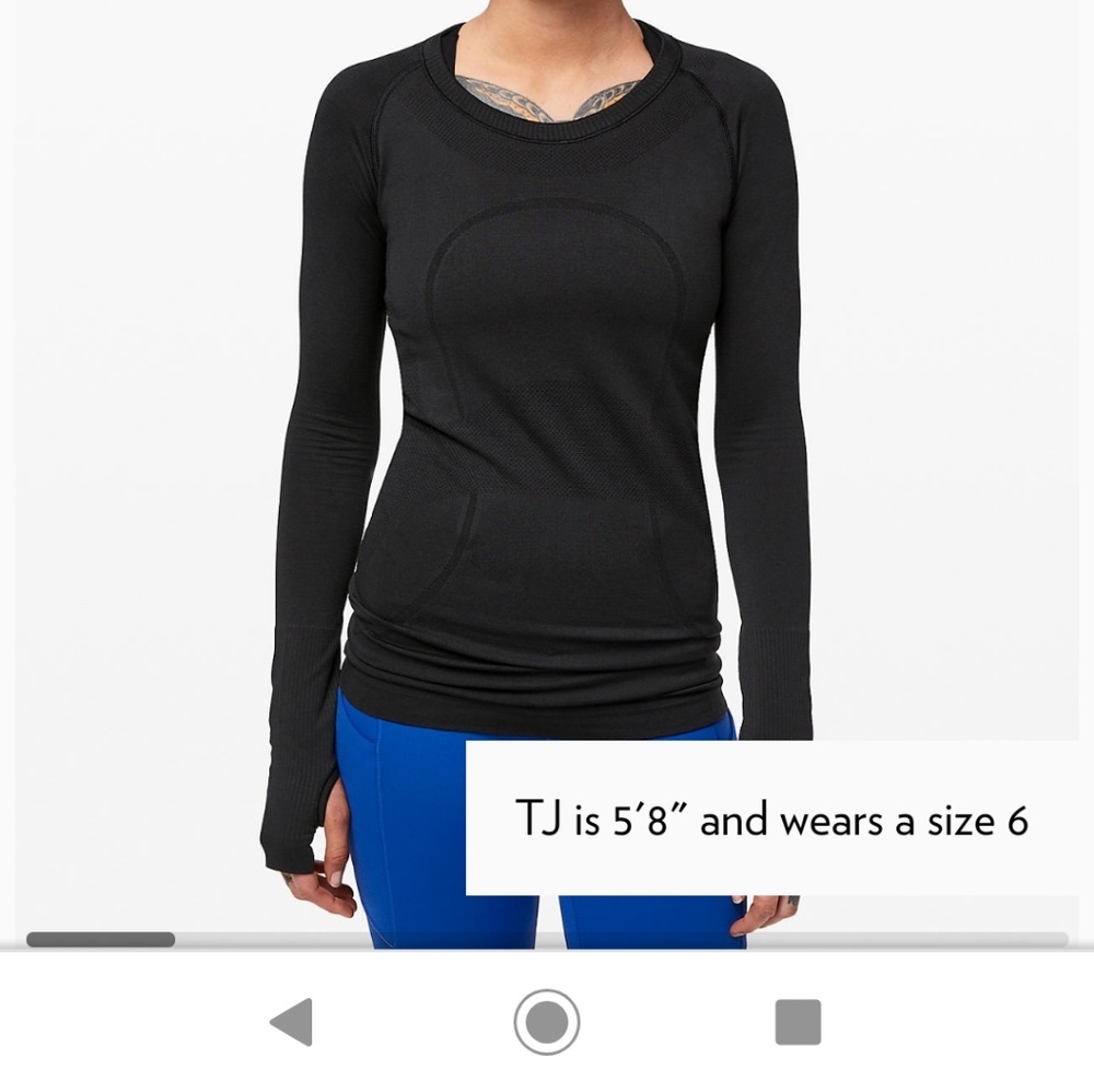 Lululemon swiftly tech crew